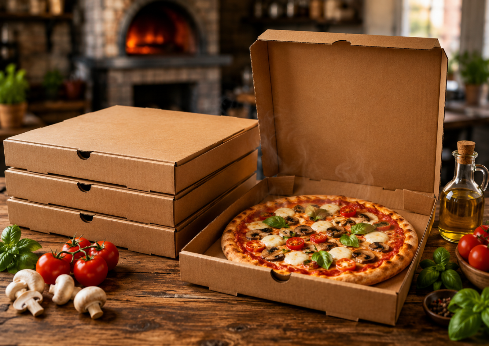 Cutii pizza – de ce ambalajul potrivit contează la fel de mult ca produsul livrat