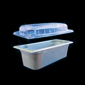 Caserola de inghetata cu capac transparent - 3005P